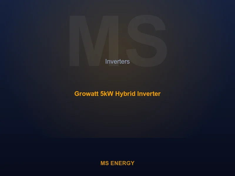 Growatt 5kW Hybrid Inverter