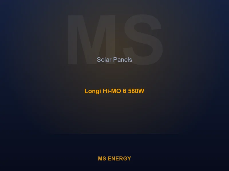 Longi Hi-MO 6 580W