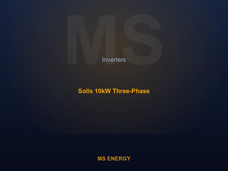 Solis 10kW Three-Phase